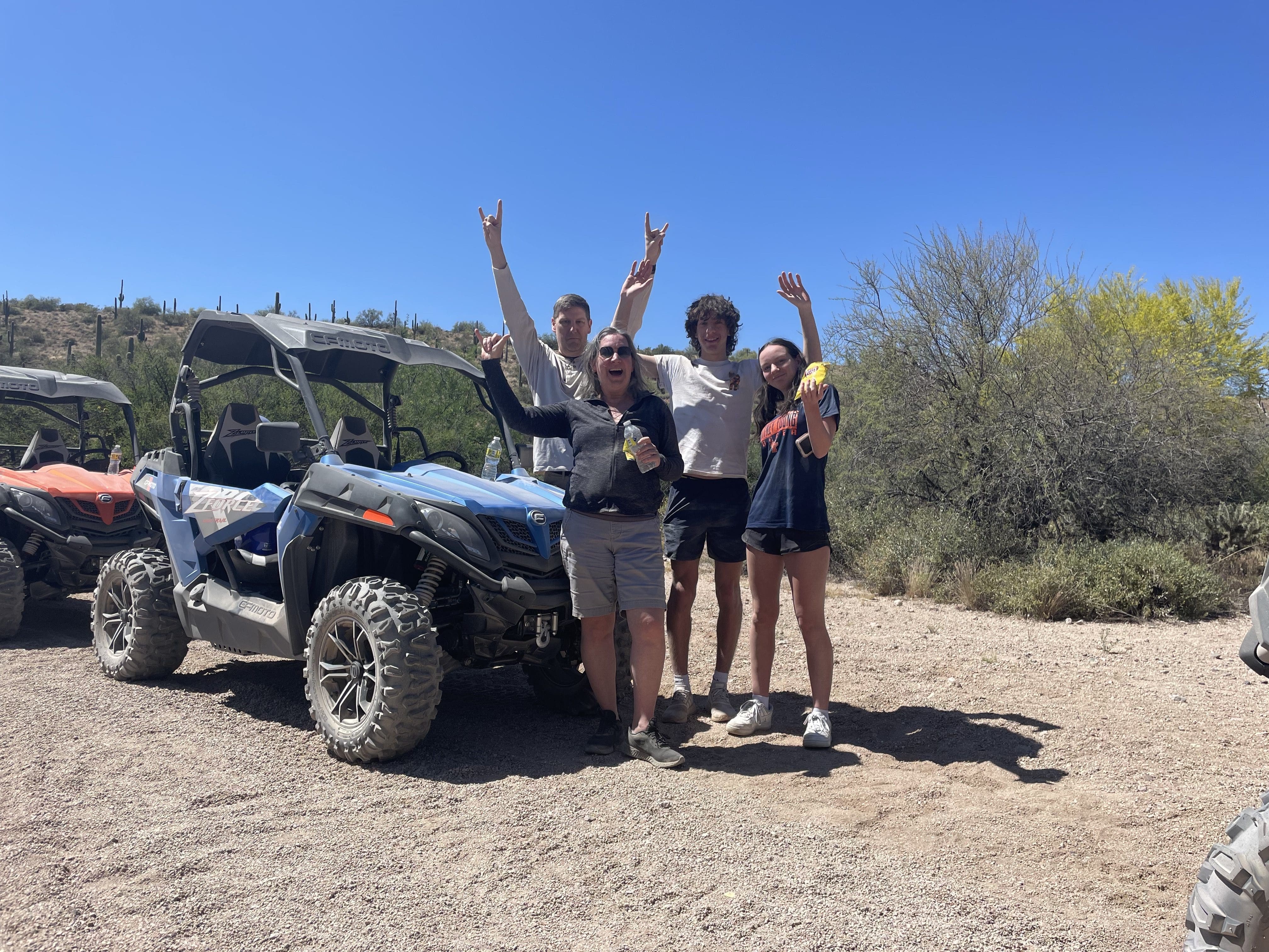 Desert off-road adventure