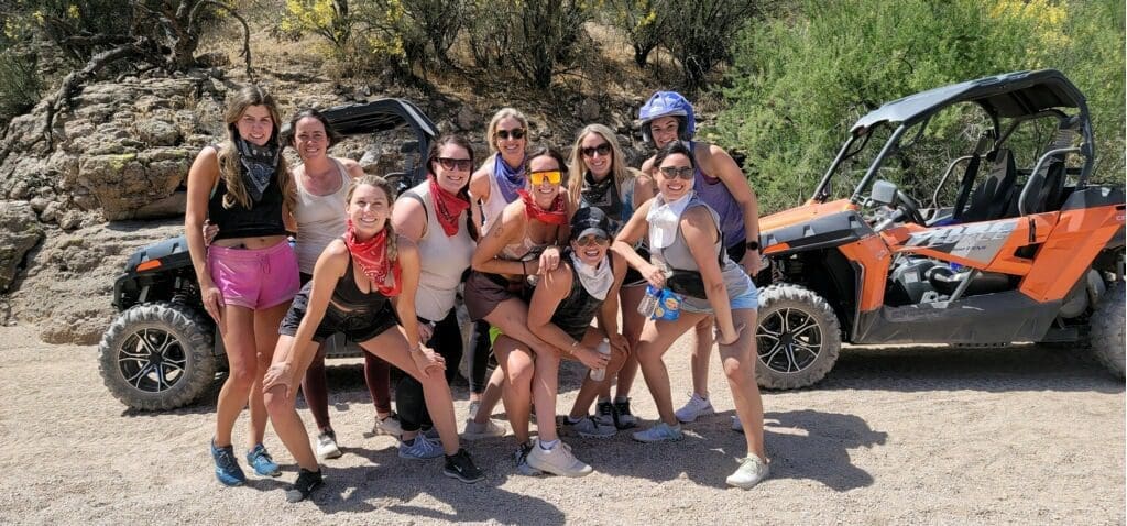 Outdoor Bachelorette Party Activities in the Scottsdale Desert