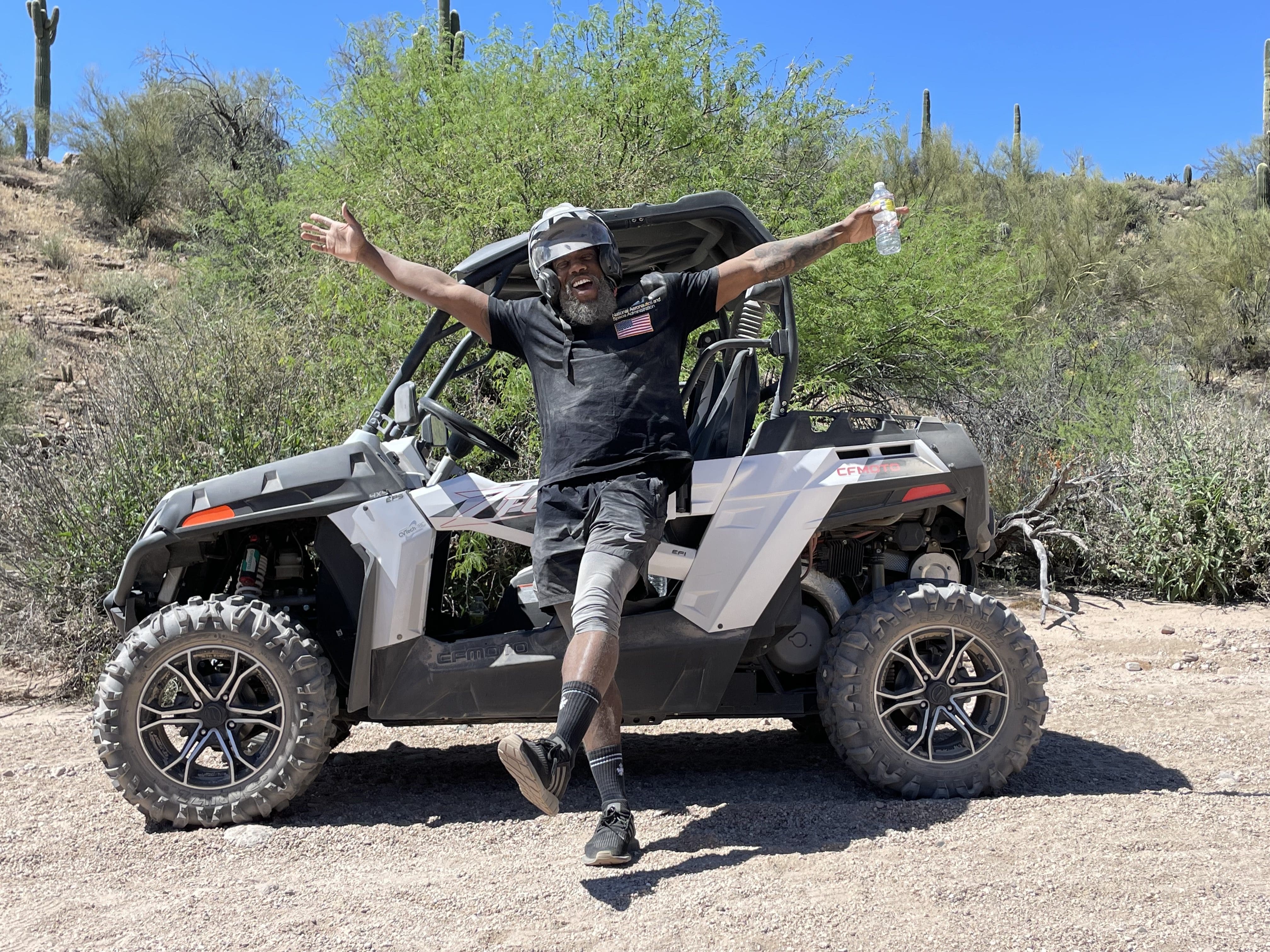Desert off-road adventure