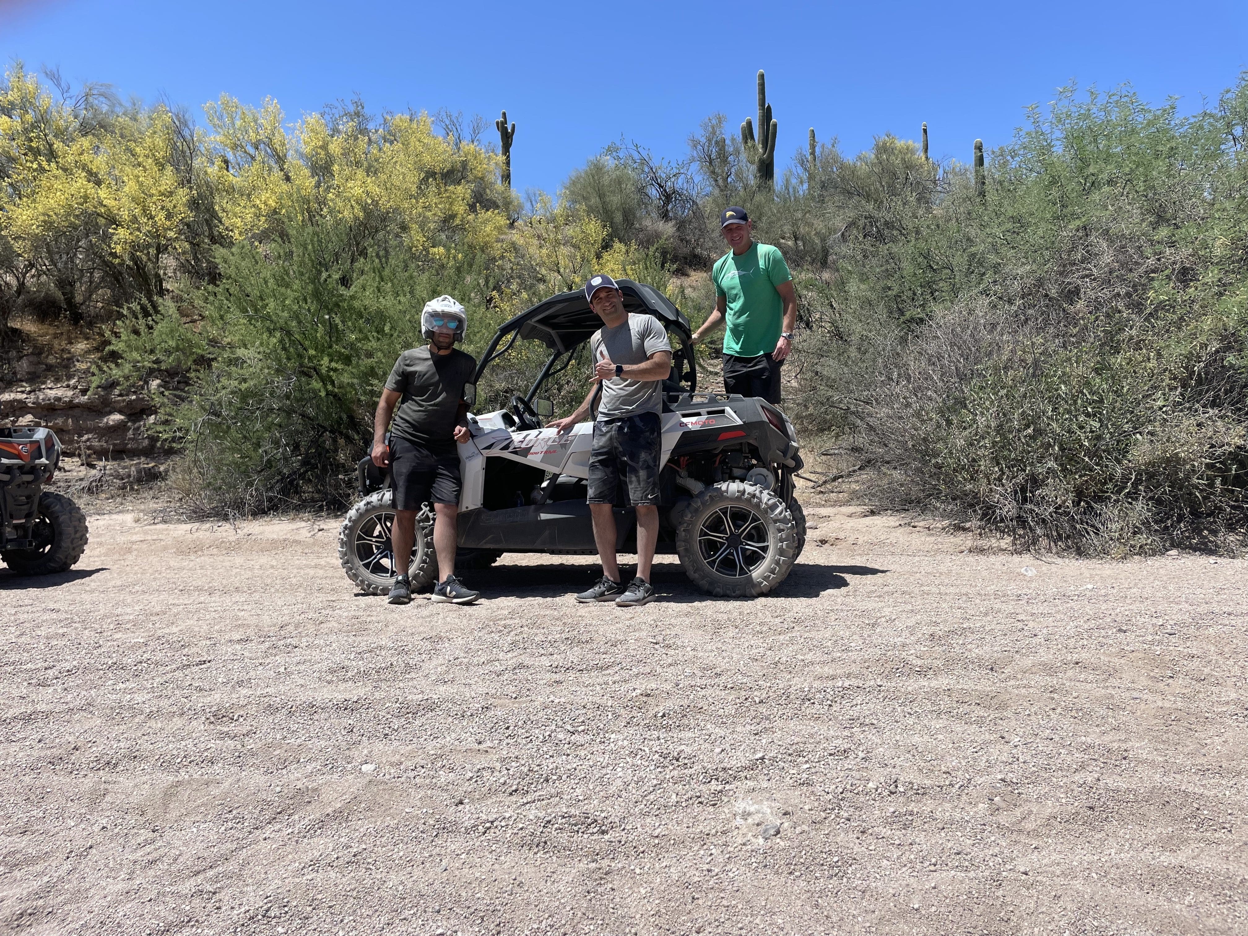 Desert off-road adventure