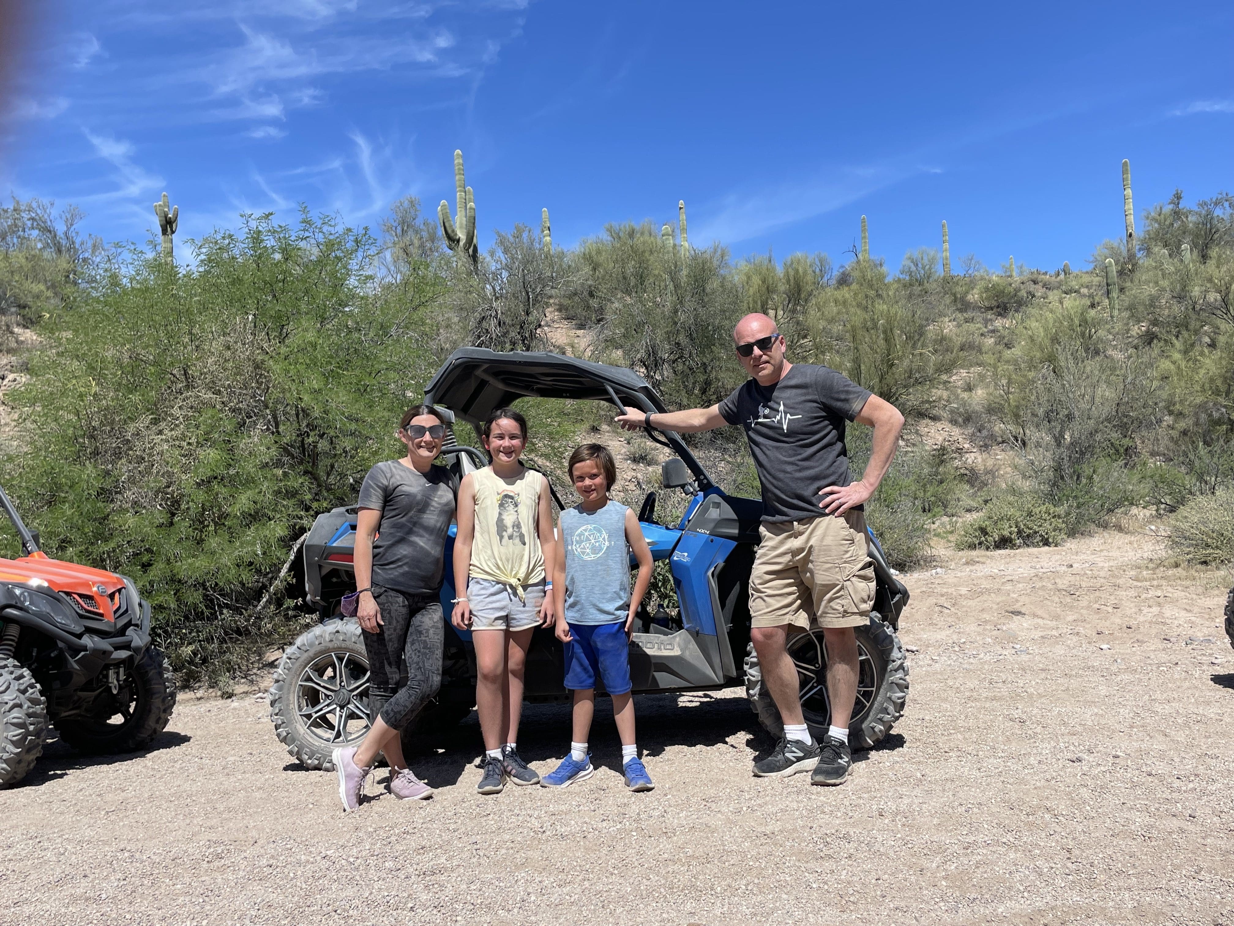 Desert off-road adventure