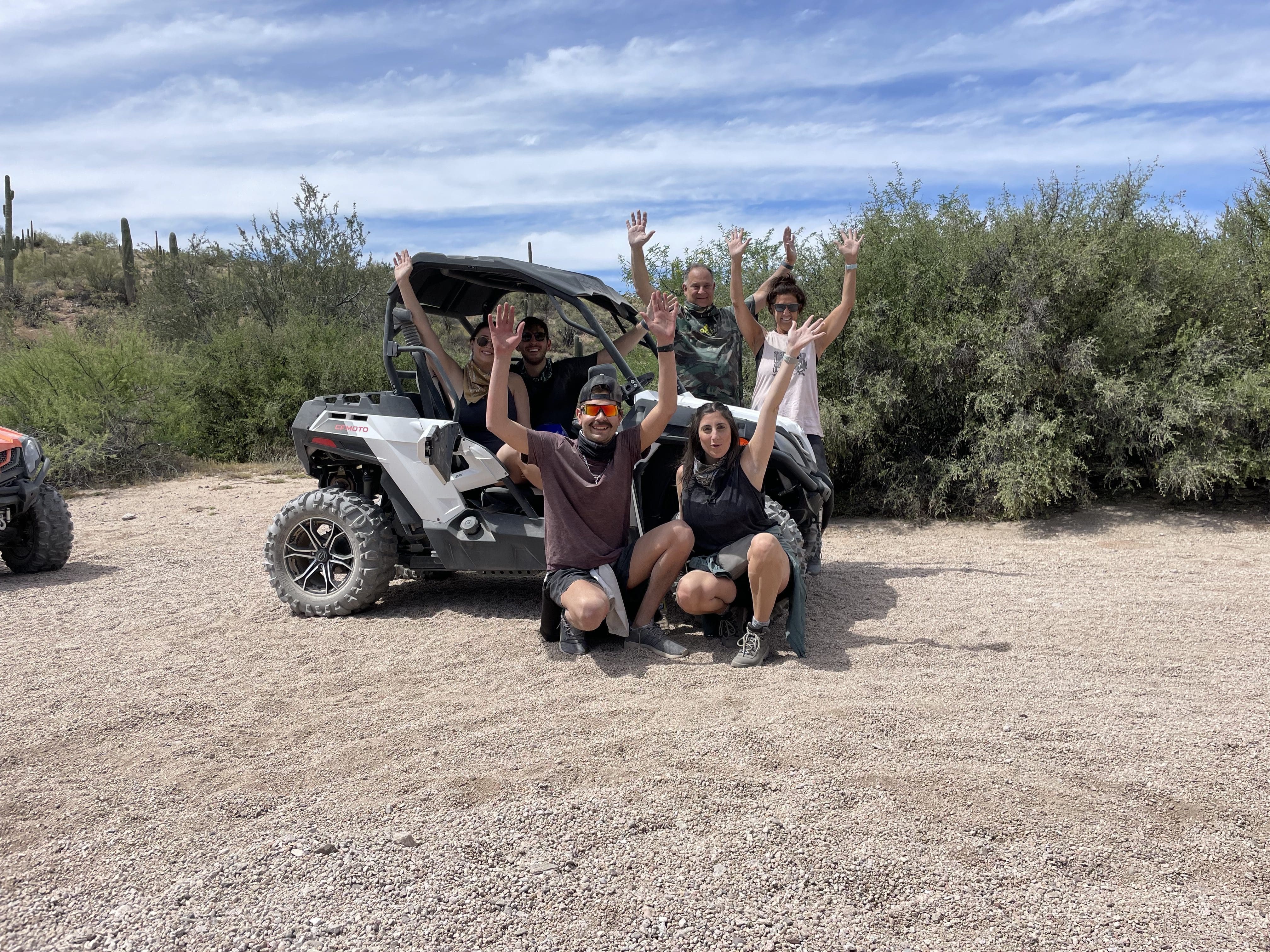 Desert off-road adventure