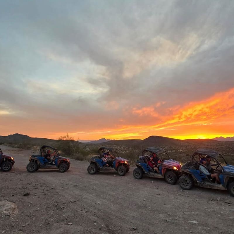 Sunset desert tour