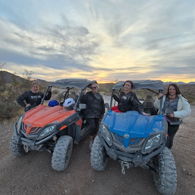 Sunset desert tour