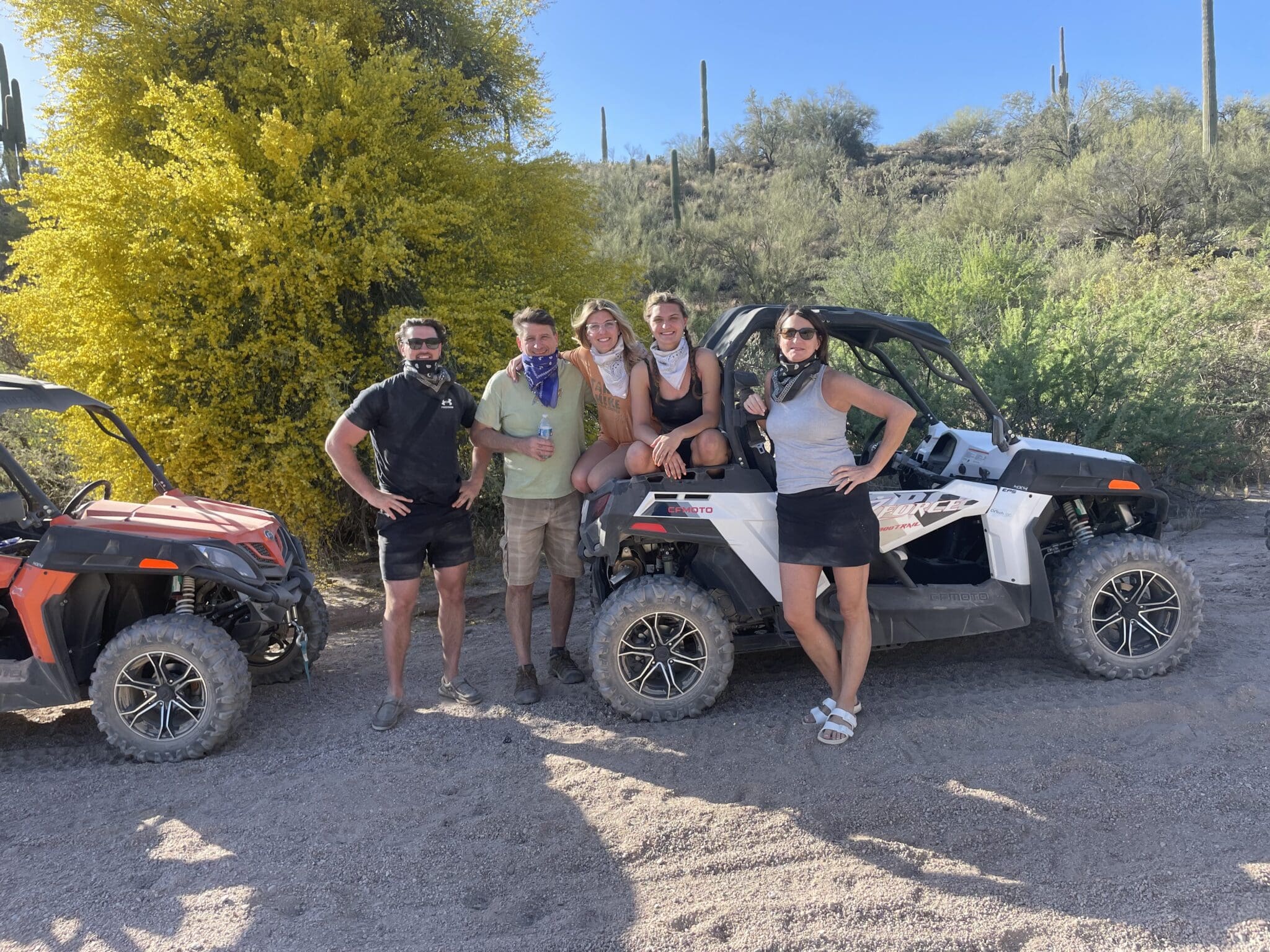 Desert off-road adventure
