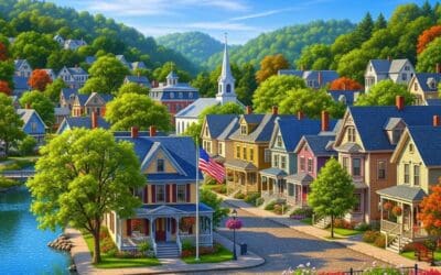 The 16 Most Beautiful Towns in the US in 2026